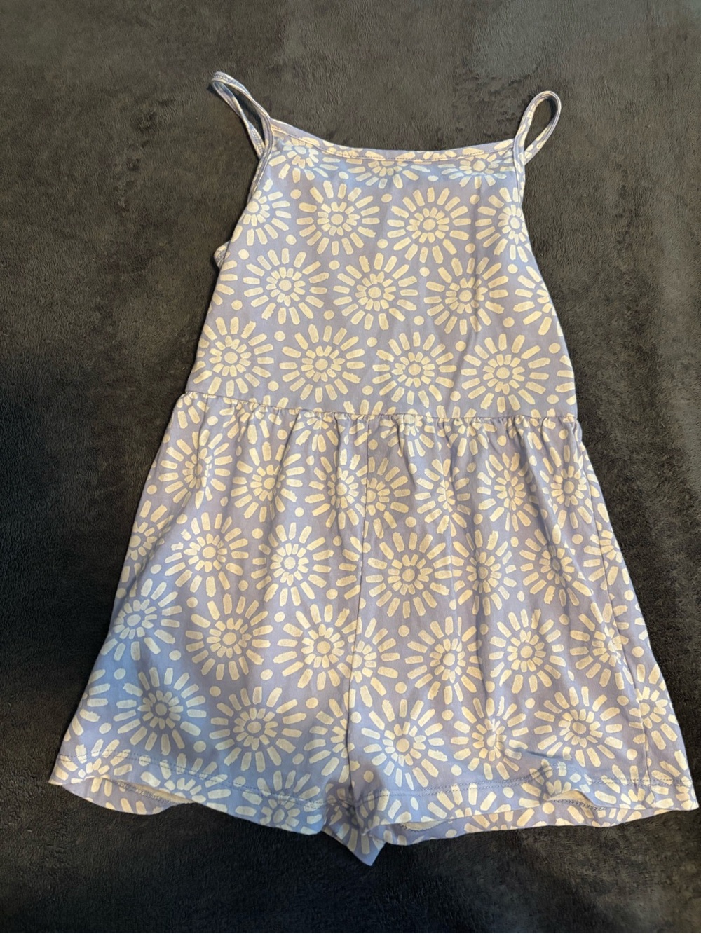Carter's Light Purple Floral Romper
